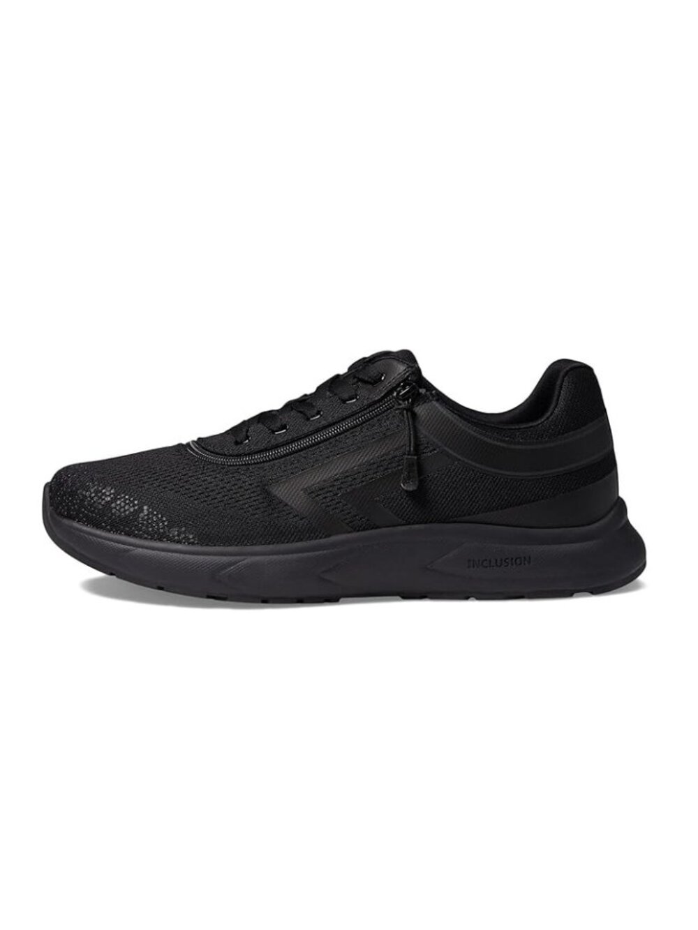 NEW Billy Footwear LEFT ONLY Mens Sport Inclusion Black Zip Up  10.5 M 9HL298